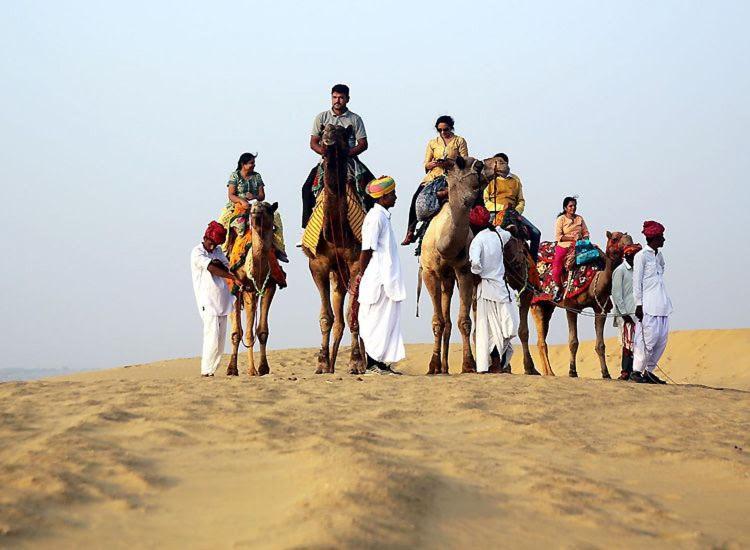 The Desert Royal Heritage Camp Jaisalmer Dış mekan fotoğraf